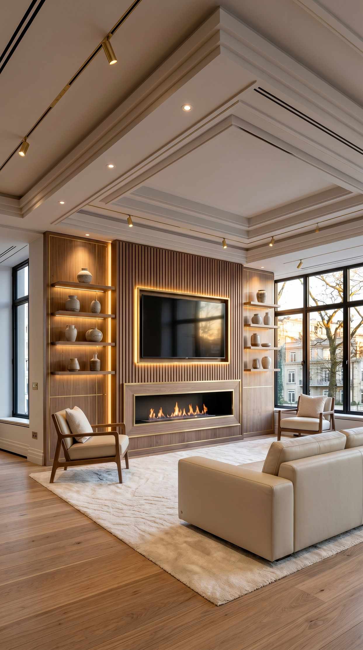 AI Media Wall Design Ideas: 12 Styles to Transform Your Living Room
