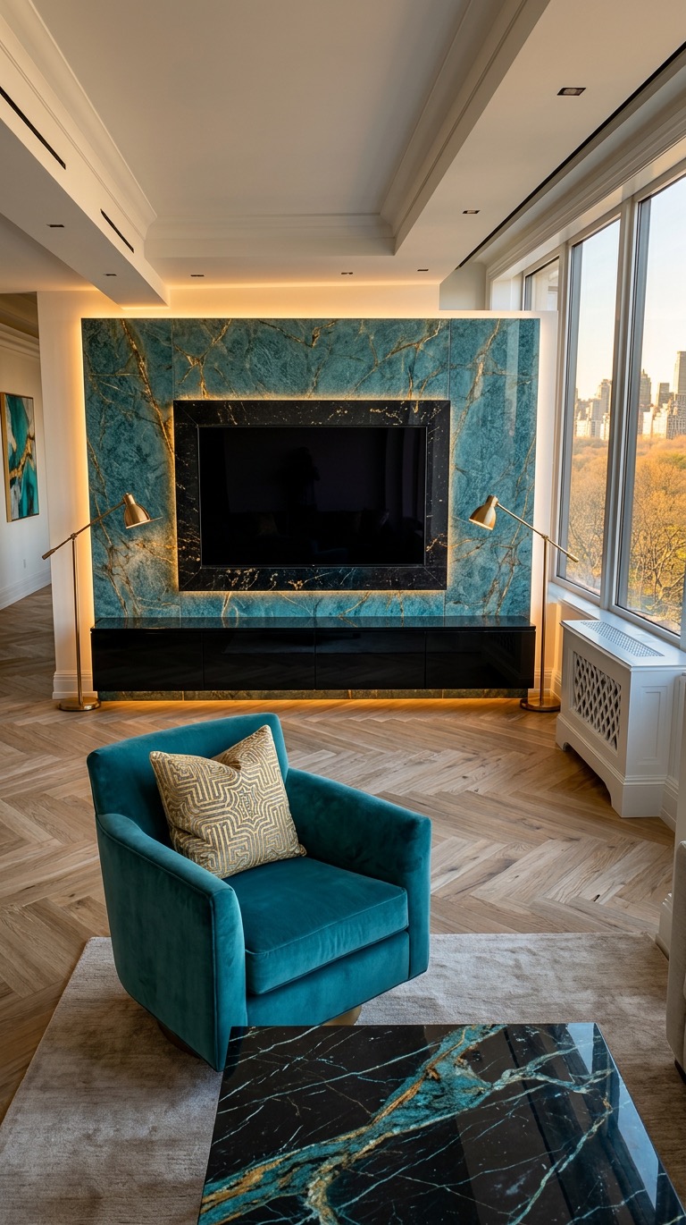 Blue Gold Jewel