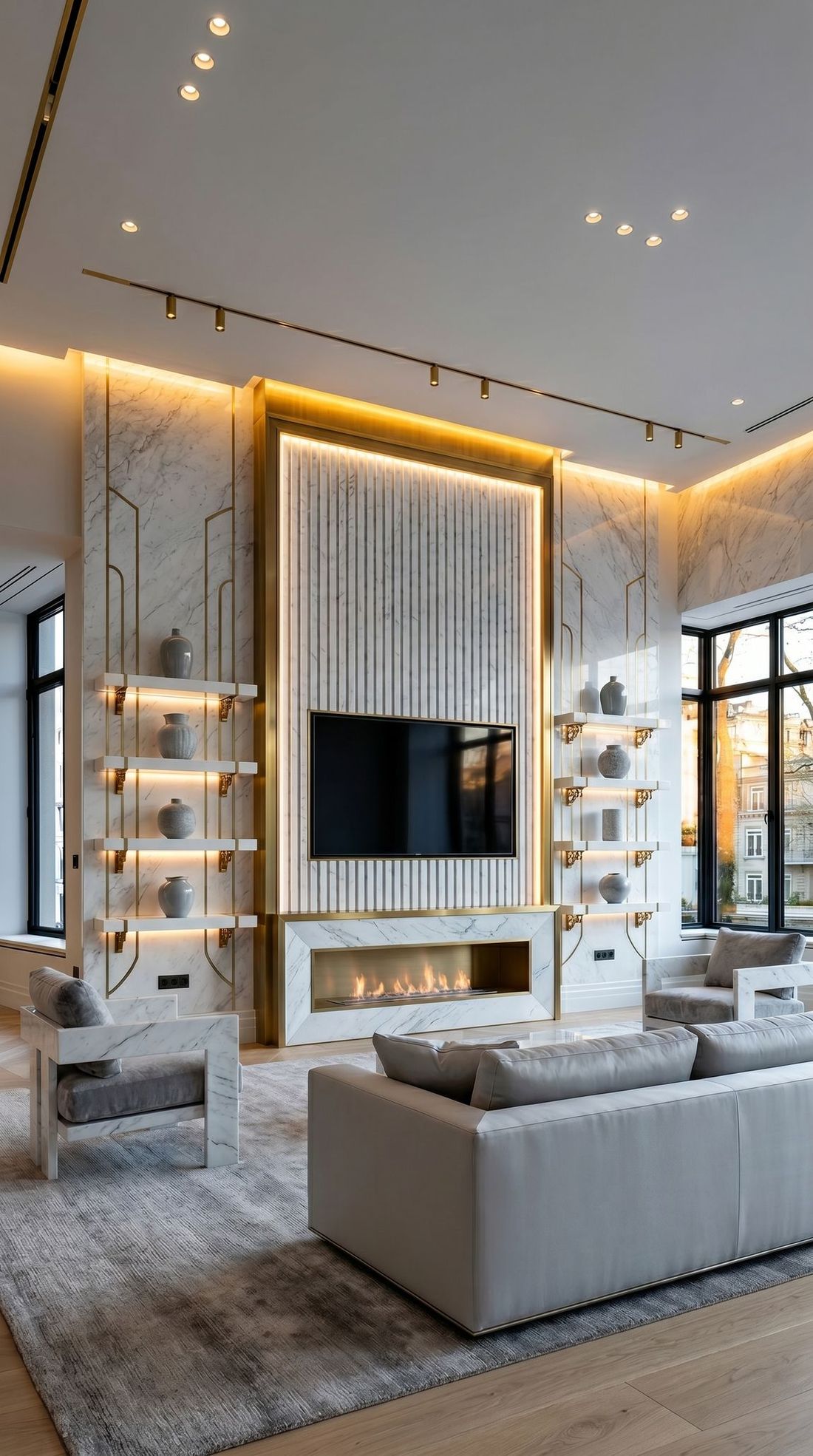 Media Wall Ideas for Small Living Rooms: 12 Space-Smart AI Designs