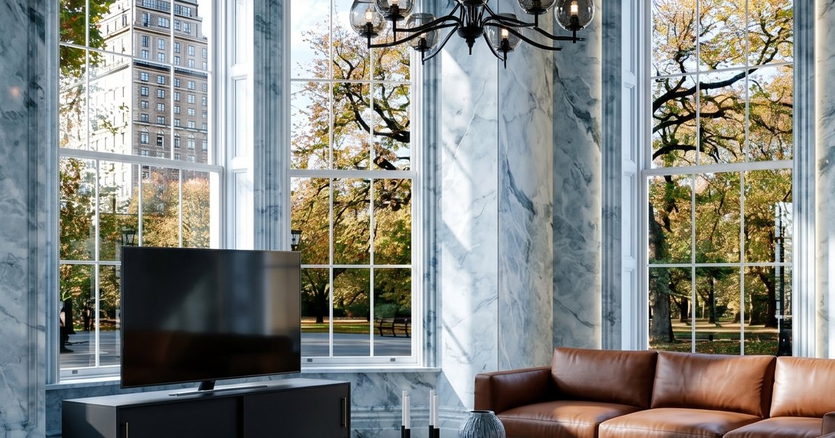 Icy Blue Interior Design with AI: 15 Room Designs