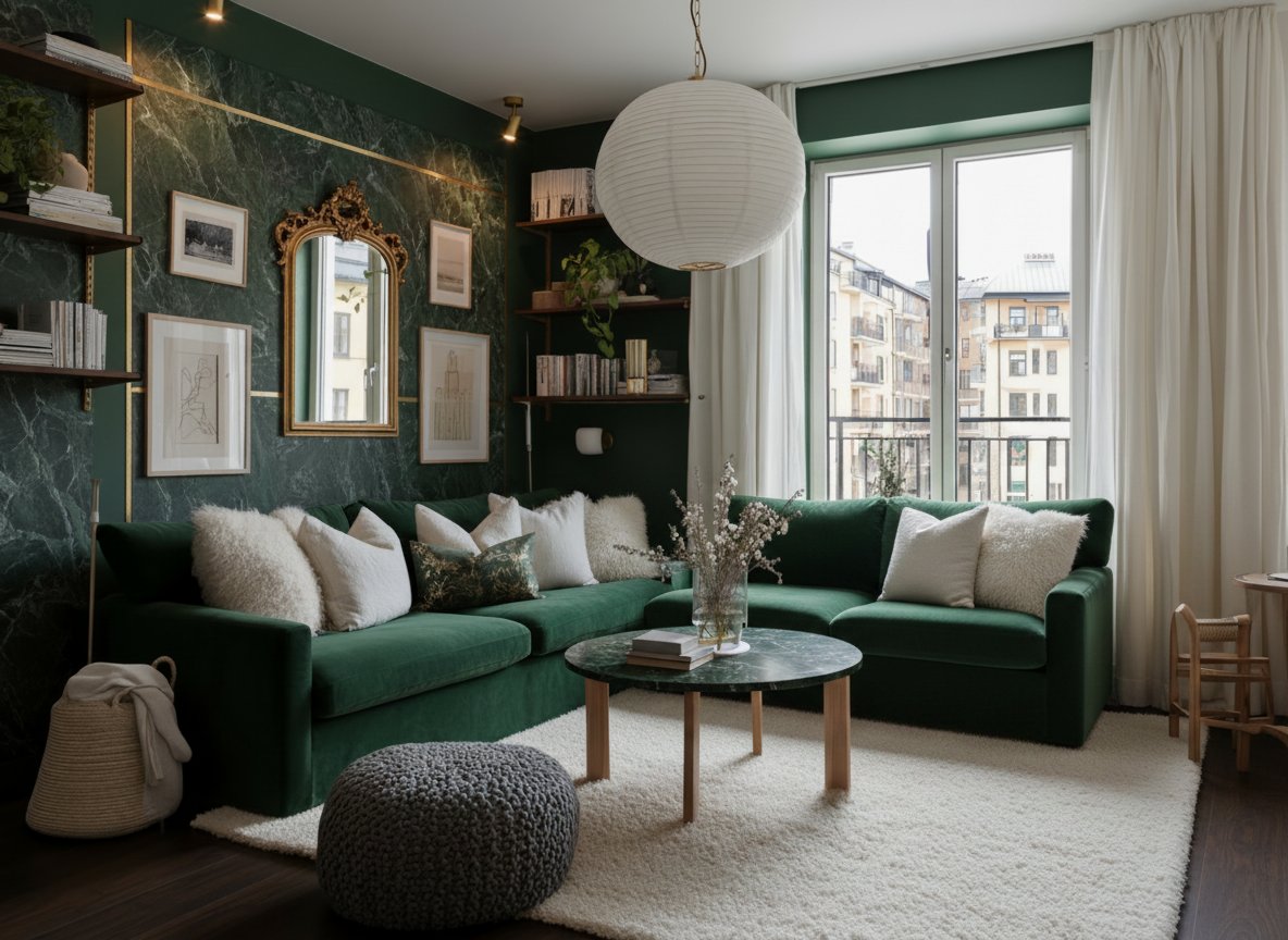 Emerald & Gold Elegance Result 1